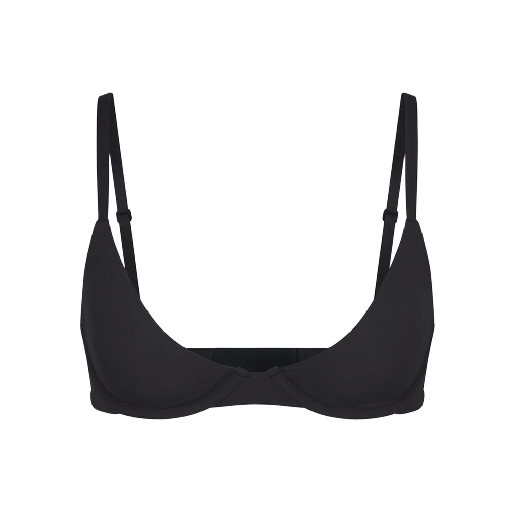 Skims Fits Everybody Scoop Plunge Bra - Onyx - NWT - 34DD